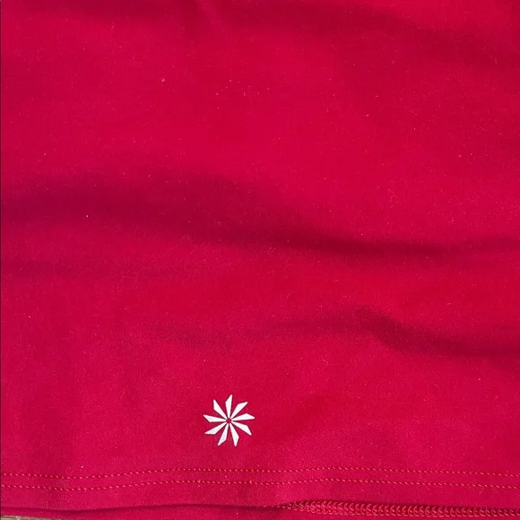 Athleta Bold Red Crop Top - Picture 4 of 5
